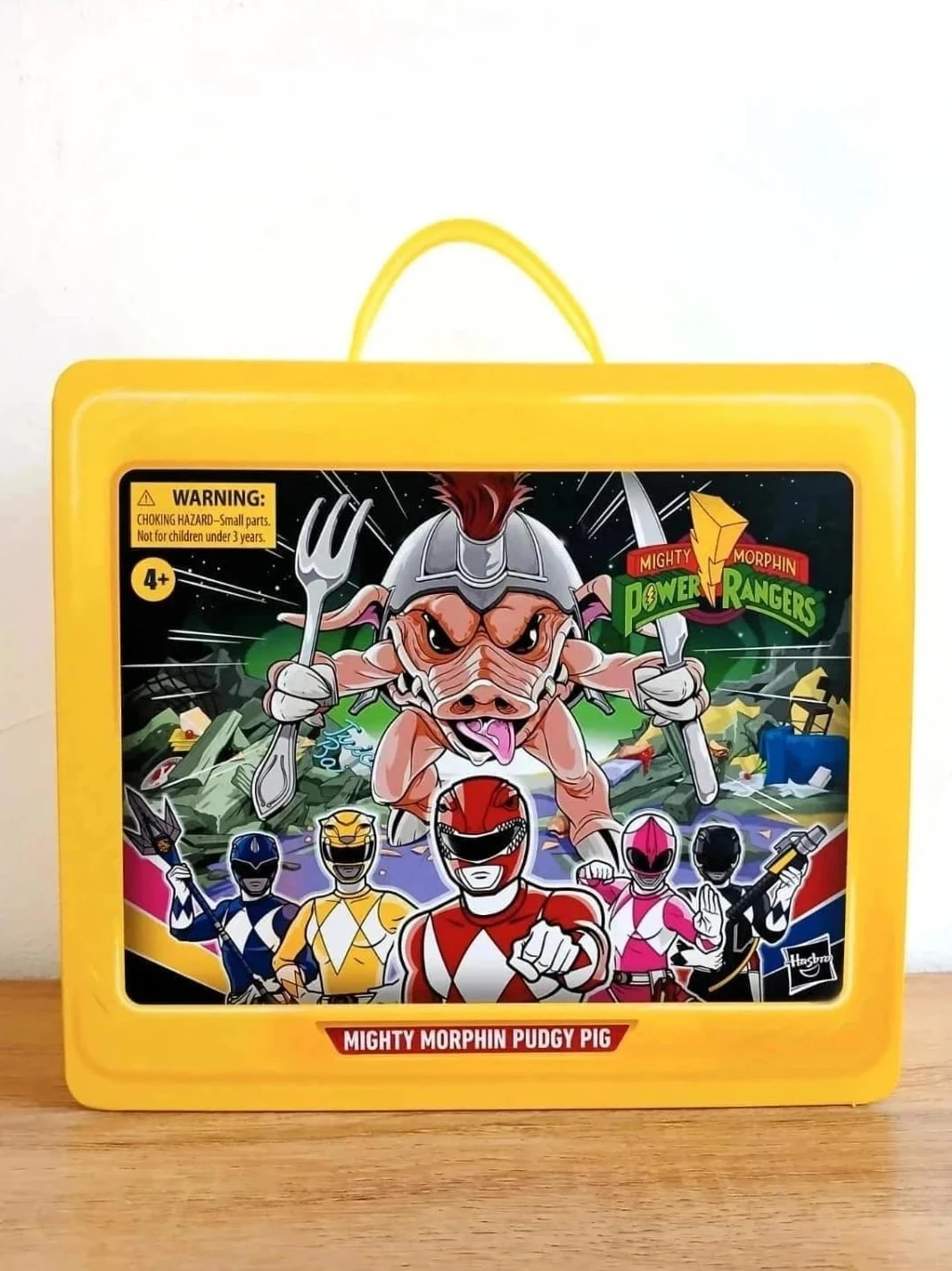 Figurine Power Rangers Pudgy Pig Special Edition Mighty Morphin Lightning Collection